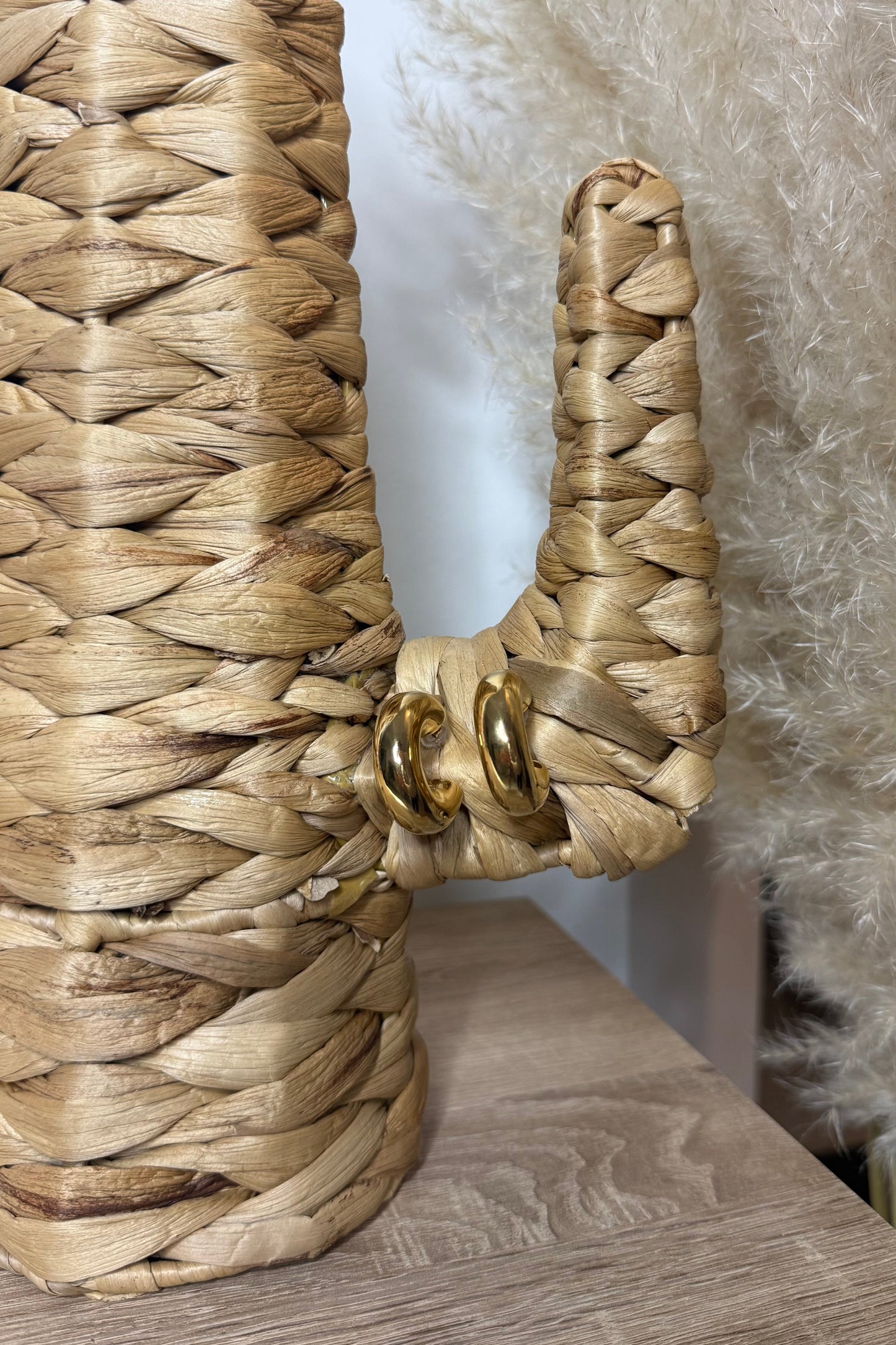 Boucles d'oreilles esmee doré en forme de créole 