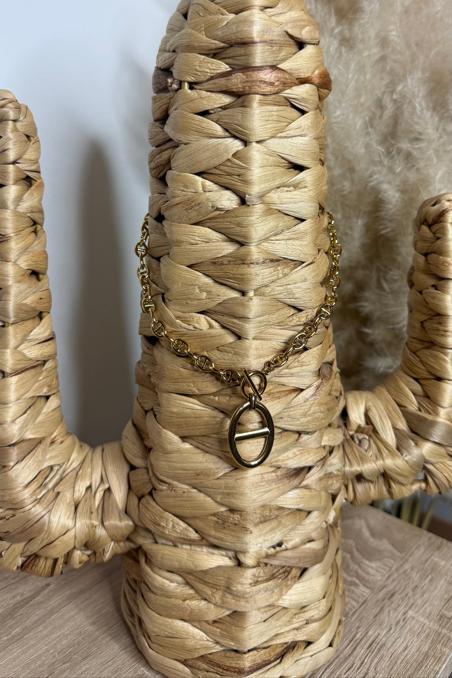 Collier mia maille marine 