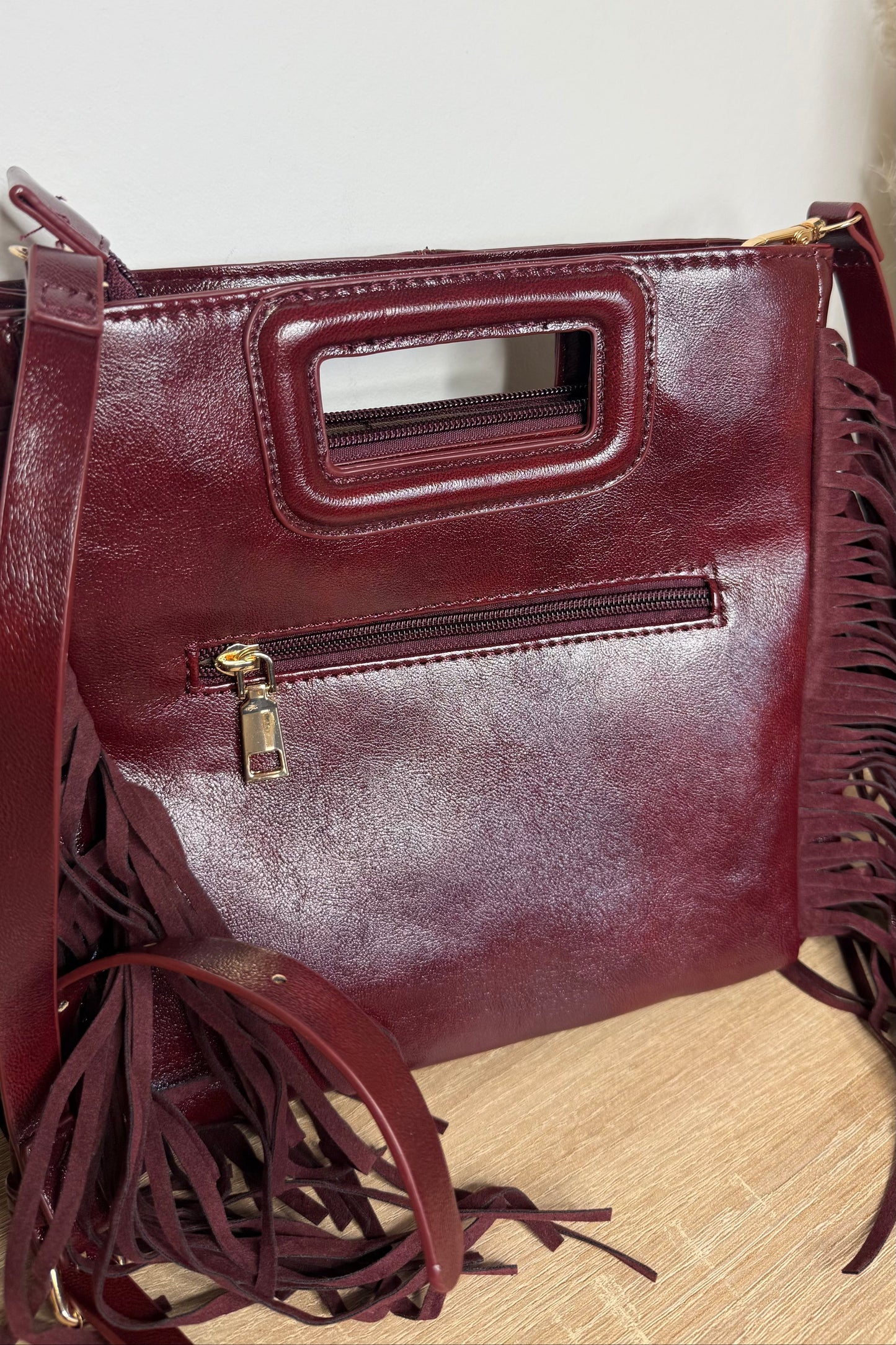 detail de l'arrière du sac Marlene